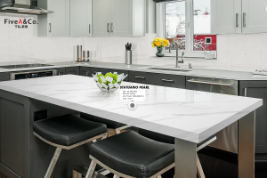 Phối cảnh gạch ốp lát trong phong bếp