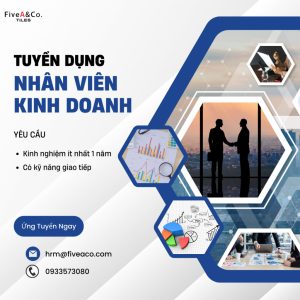 Thông tin tuyển dụng nhân viên kinh doanh Hồ Chí Minh, Bà Rịa Vũng Tàu