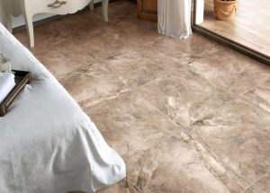 Mẫu gạch phối cảnh với phòng ngủ