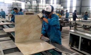 Quy trình sản xuất gạch công nghệ cao tự động hóa