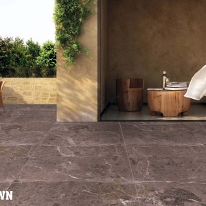 Phối cảnh gạch NAKARA BRWON