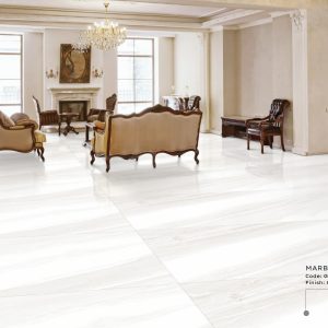Mẫu gạch Ấn Độ MARBLE VOLAKAS phối cảnh phòng khách